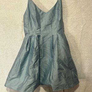 Baby Blue Mini Dress
